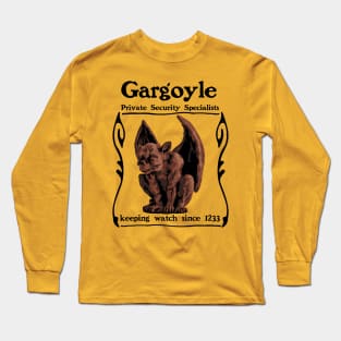 Gargoyle Private Security Specialists Long Sleeve T-Shirt